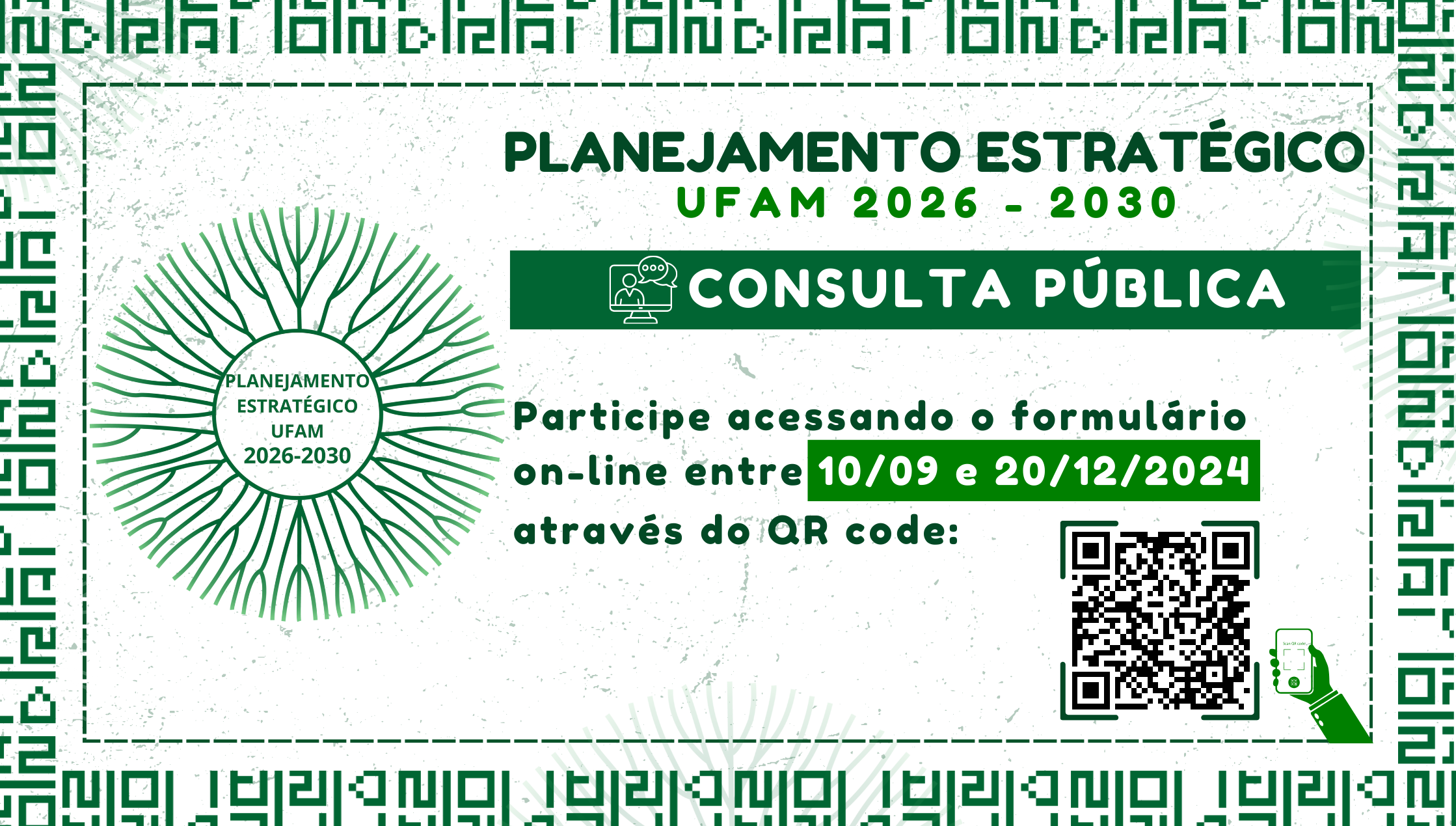 CONSULTA PÚBLICA - Planejamento Estratégico UFAM 2026 - 2030