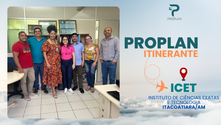 PROPLAN Itinerante no ICET/AM
